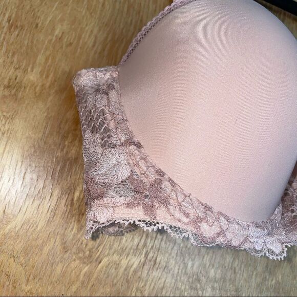 Adore Me Push Up Pink Lace Bra/Bralette - Picture 3 of 12